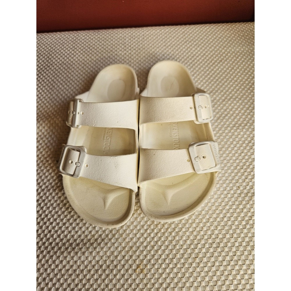 Birkenstock Arizona Essentials EVA Sandals - Eggshell - Size Kids 2